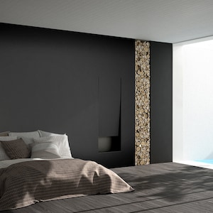 VINTAGE LEATHER BLACK-Wall Decor Luxury Wallpaper Permanent Peel and Stick