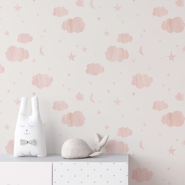 Nursery Wallpaper Etsy