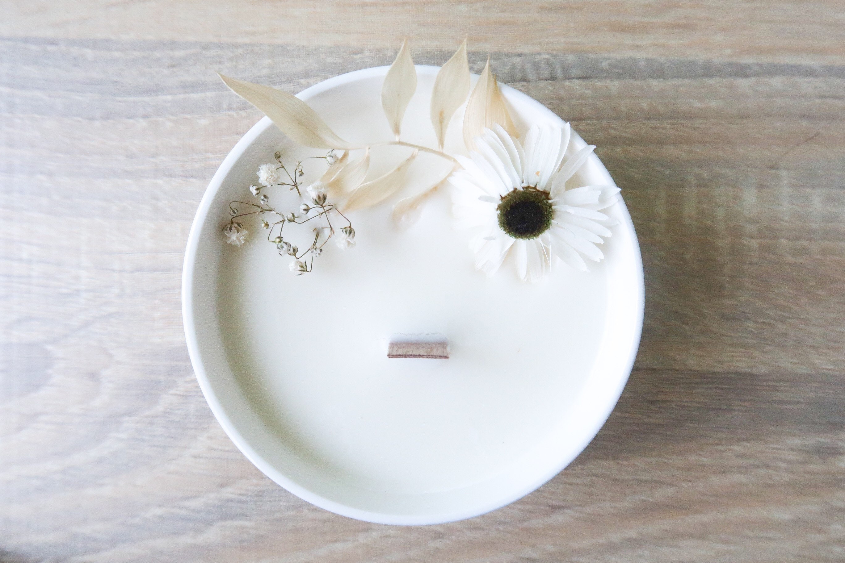 Bougie Fleurie Marie