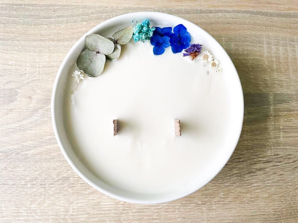 Bougie Fleurie Bernadette