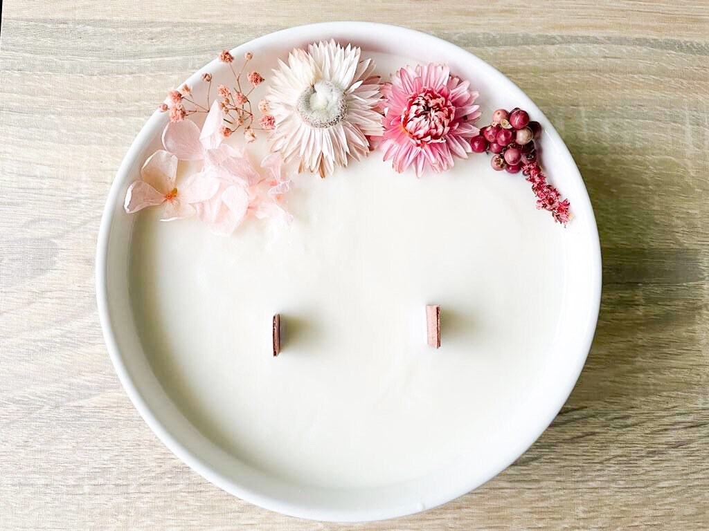 Bougie Fleurie Laura