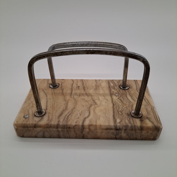 MCM Marble Letter Holder Office Accessory 1950s