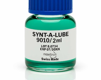 MÖBIUS 9010 SYNT-A-LUBE Watch Oil – Synthetic Precision Lubricant (2 ml)