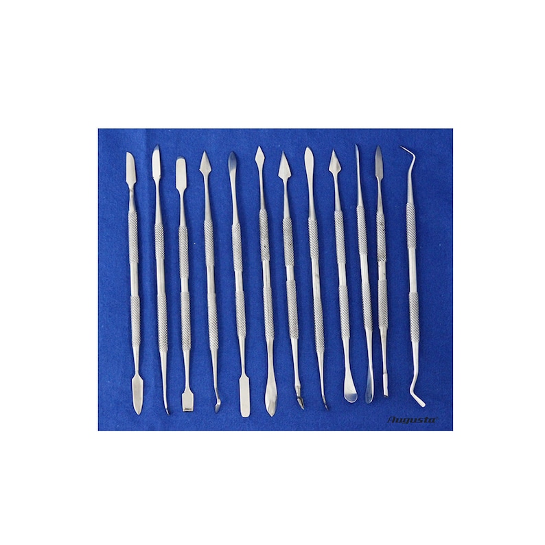 Modellierwerkzeug Set Modellieren mit Wachs, Ton, Gios usw. | Inhalt 12 St.
