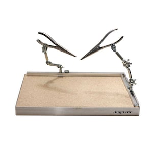Soldering station / soldering board + third hand + aluminum frame Skamloex Augusta