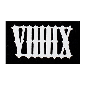 Digits for cuckoo clocks with roman numerals *Made in Germany*