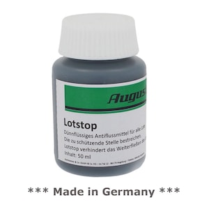 Lotstop Anti-Flux Soldeerstopper *Gemaakt in Duitsland* voor alle soldeer | 50 ml | Gemaakt in Duitsland