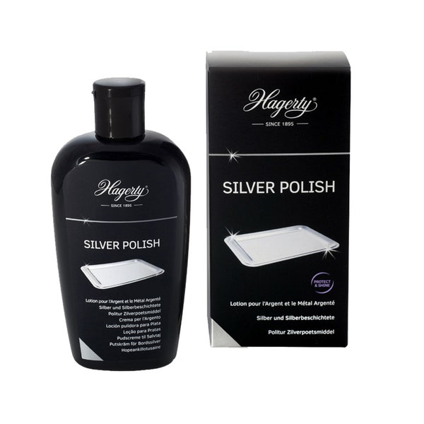 HAGERTY Silver Polish Silver cleaning agent polishing agent for cleaning silver - 250 ml / 2000ml