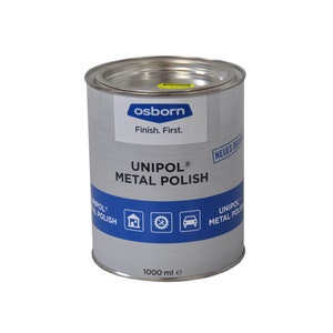 Polierpaste Metallpolierpaste UNIPOL | Politur für Silber, Chrom, Messing, Kupfer, Aluminium und harte Kunststoffe (1 Liter)