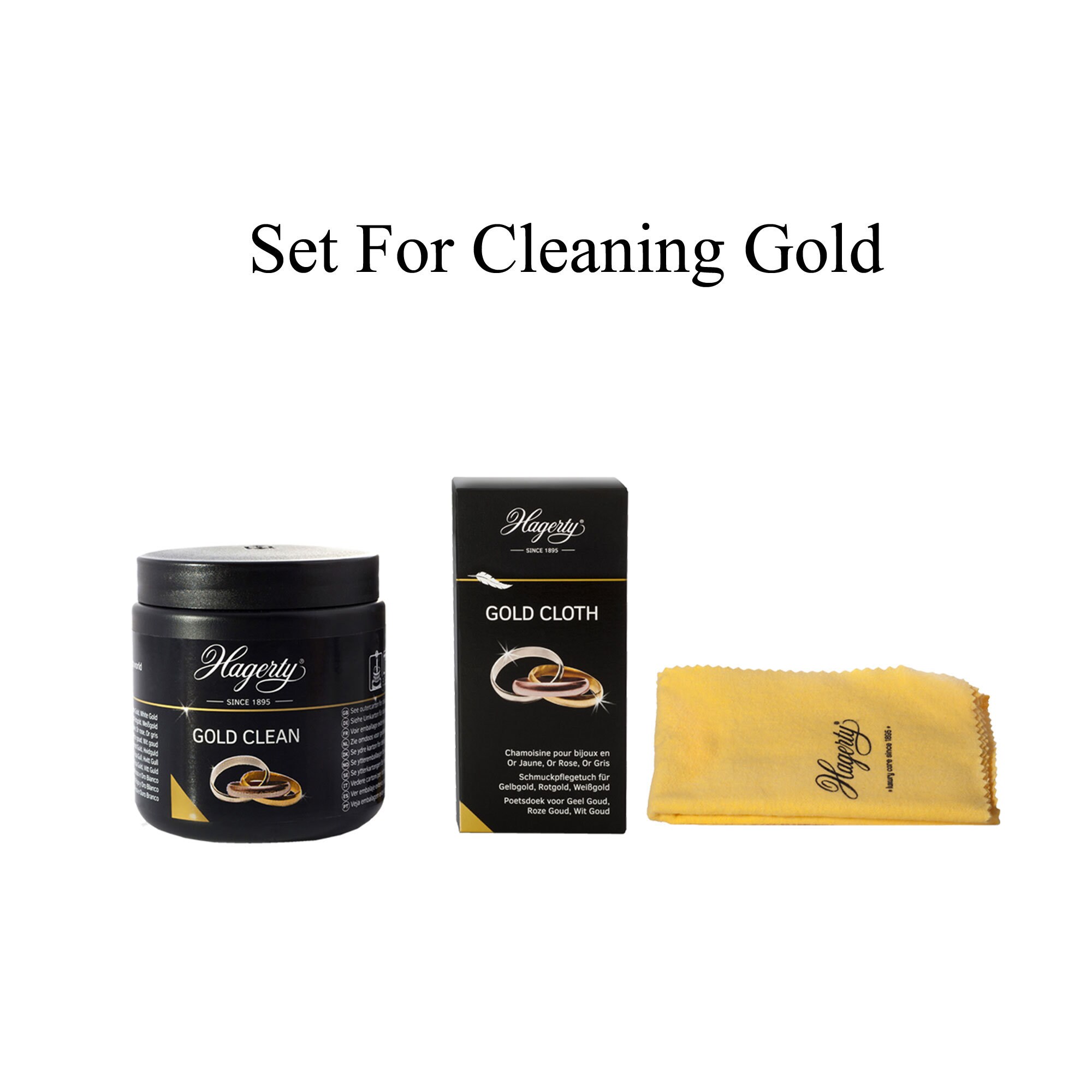 Hagerty Gold cleaning and polishing cloth 30 X 36cm