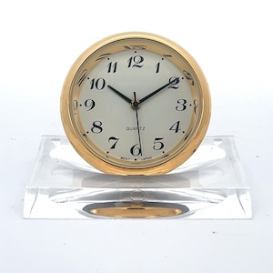 UTS plug-in clock movement, built-in clock, plug-in clock movement, quartz Arabic numerals Ø 35 mm *Made in Germany