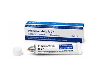 Graxa de Precisão Dr. Tillwich R27 7 g – Graxa semissintética para relógios, rolamentos e mecânica de precisão.