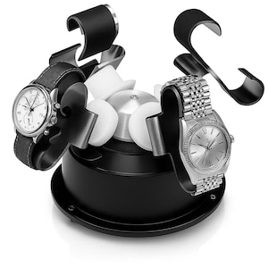 MTE WTS 4 watchwinder Made in Germany voor 4 horloges met links- of rechtsdraaiende beweging