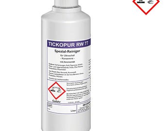 TICKOPUR RW 77 Ultrasone Reiniger Concentraat 1 L – Reinigt sieraden, munten en metaal
