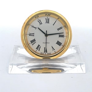 UTS plug-in clock movement, built-in clock, quartz Roman numeral Ø 35mm *Made in Germany*
