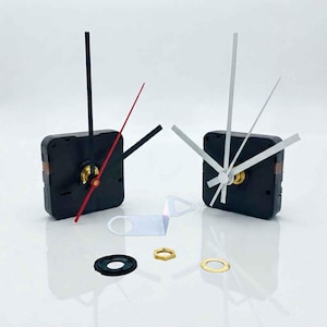 静音クォーツ時計ムーブメント 68HW | スイープ秒針 | 壁掛け時計、DIY時計、工芸品、修理用の時計ムーブメントセット