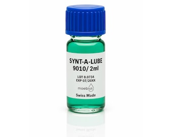 MÖBIUS 9010 SYNT-A-LUBE Watch Oil – Synthetic Precision Lubricant (2 ml)
