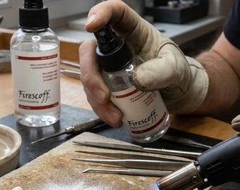 Firescoff – Soldeerbeschermingspasta en vloeimiddel zonder beits | Oxidatie- en hittebescherming voor het maken van sieraden en solderen