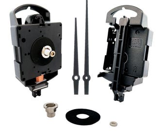 UTS 802 / Junghans W817 Quartz Pendulum Clock Movement with Euro Shaft & Hands 120/89 mm
