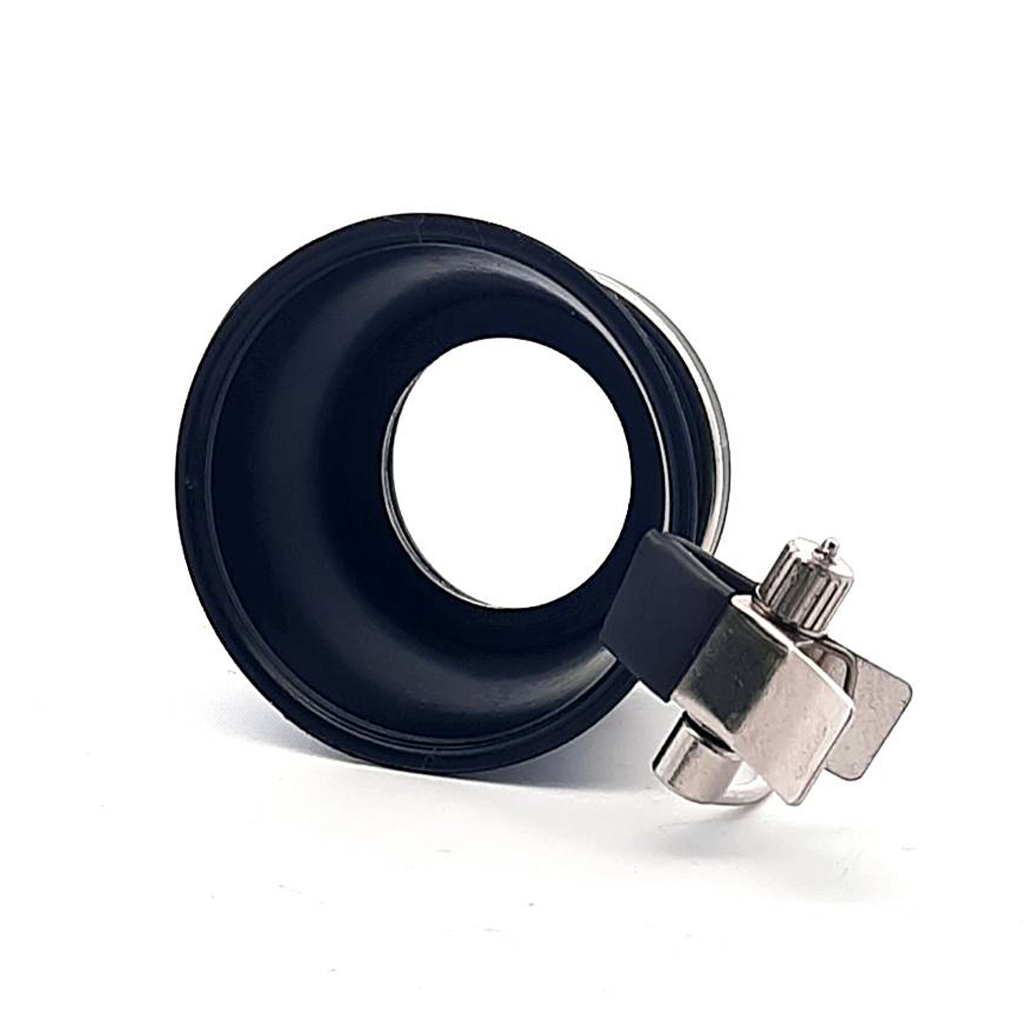Loupe D'horloger Augusta 10x - Diamètre 21mm, Chrome/noir, Portable, Fabriqué En Allemagne