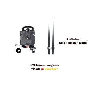 Pendeluhrwerk UTS 802 (Junghans 817) Quarz Uhrwerk + Zeiger 120/89 mm