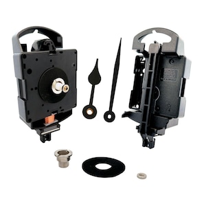 UTS 802 pendulum clock movement + hands (Junghans 817) Quartz movement + hands 81/56 mm quartz movement | black/gold | aluminium hands