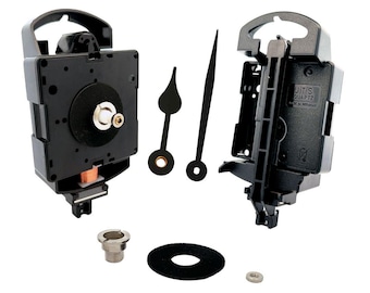 UTS 802 / Junghans W817 Quartz Pendulum Clock Movement with Euro Shaft & Hands 81/56 mm