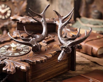 Corna per orologi a cucù (1 paio) / Accessori per orologi a cucù / Costruire un orologio a cucù
