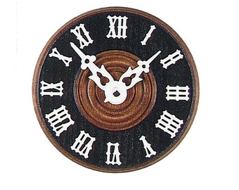 Dials for cuckoo clocks made of wood Roman numerals -Without pointer- *Made in Germany*