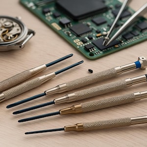 AUGUSTA Precision Phillips Screwdriver Set – Watchmaker Tool – 4 pcs