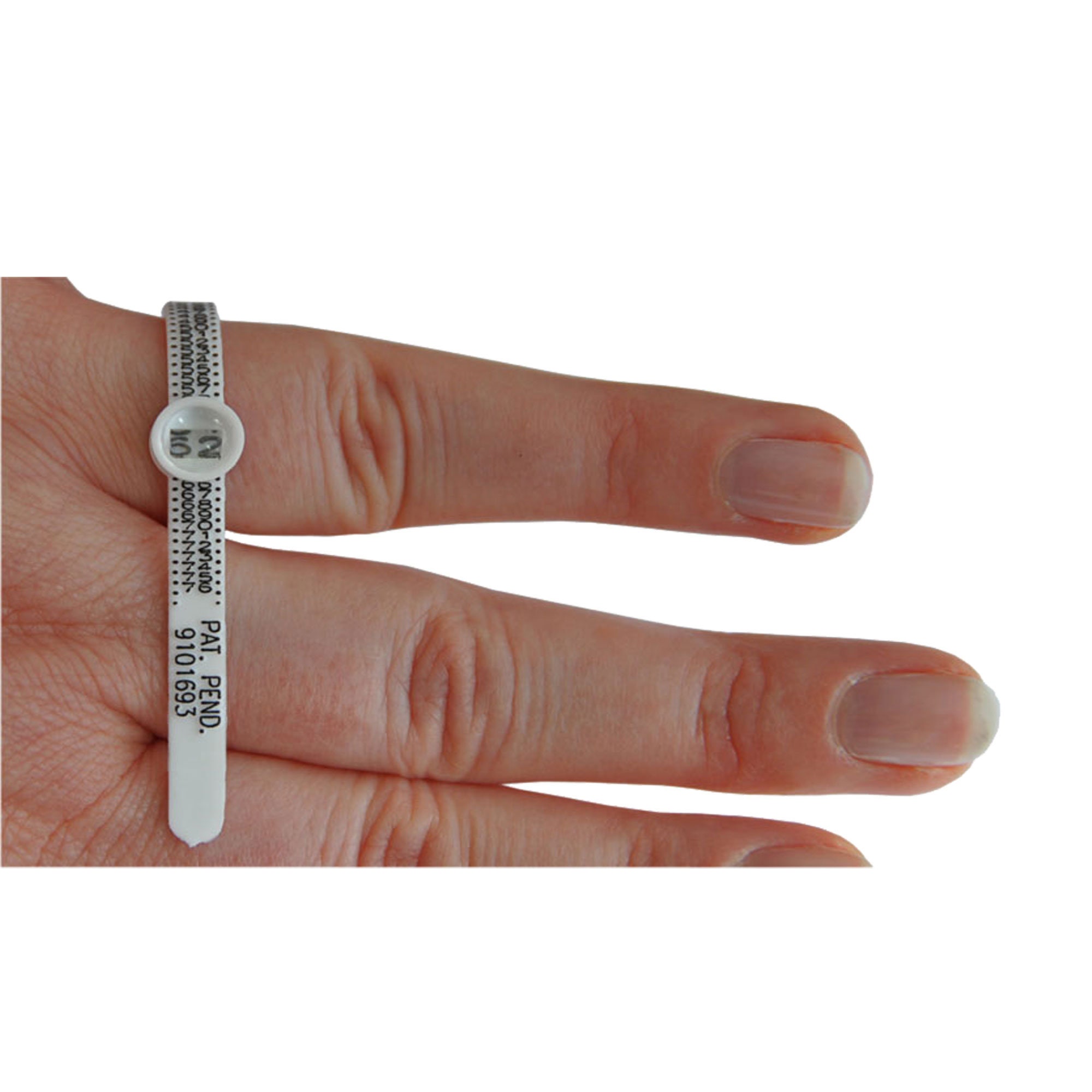 Ring Measurer, Ring Meter, Reusable Ring Meter, Adjustable Plastic