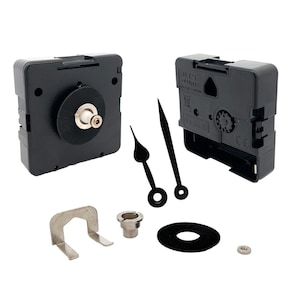 UTS Quarz Uhrwerk 800 ehem. JUNGHANS 838 Uhrwerk mit Euroschaft + Zeiger (Birnenform) 63/47 mm