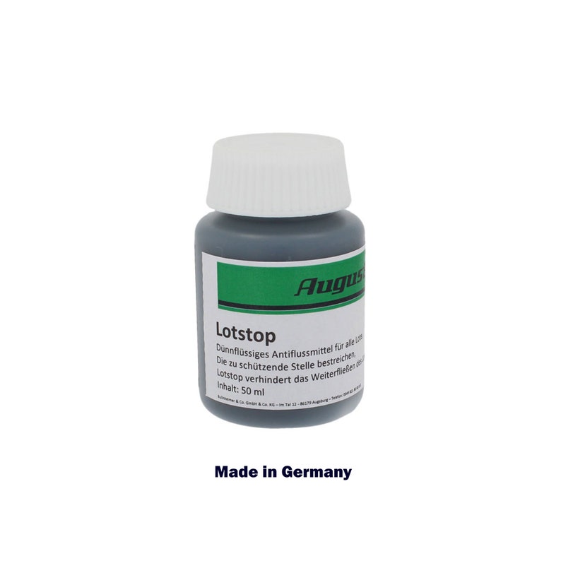 Augusta Solder Stop 50ml / Anti-flow agent for all solders image 1