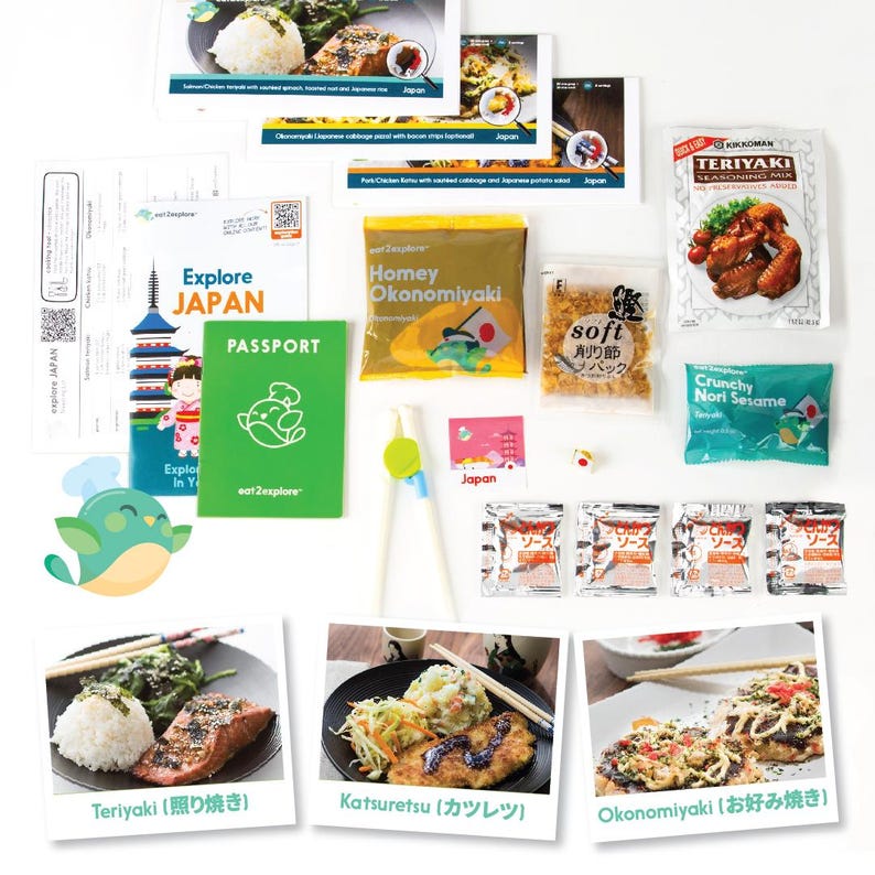 Explore JAPAN Food and Culture DIY Cooking Kit – Fun Educational