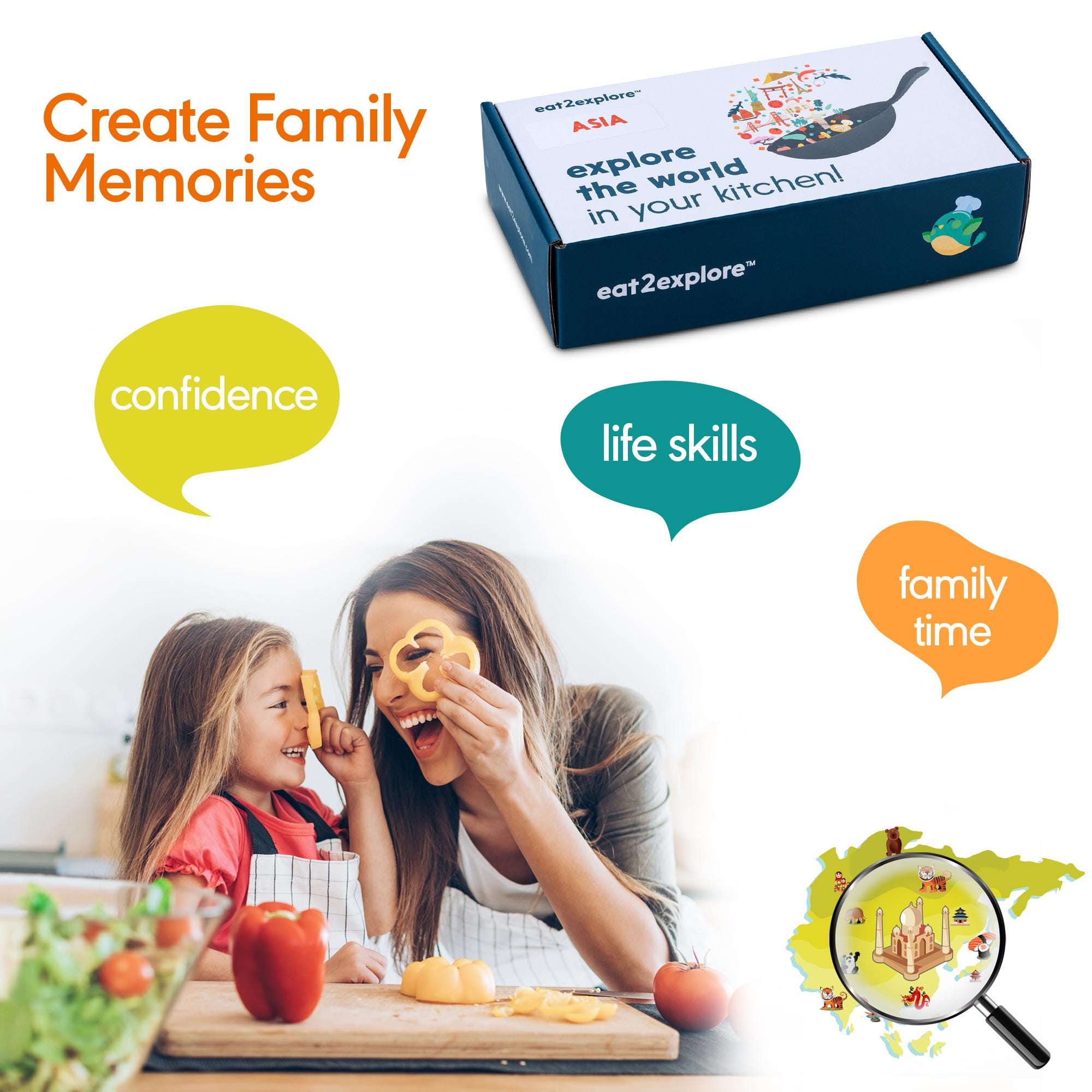 Explore JAPAN Food and Culture DIY Cooking Kit – Fun Educational