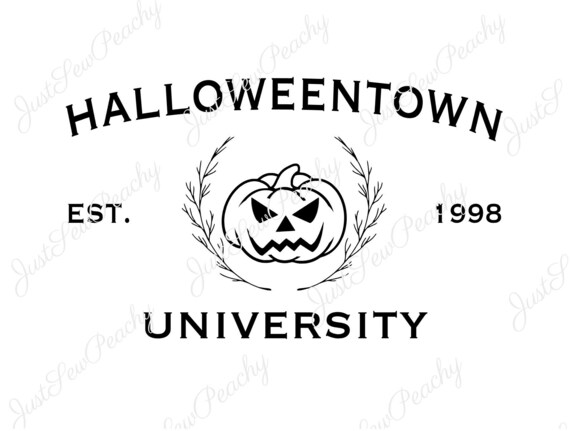 Halloweentown University SVG - Etsy