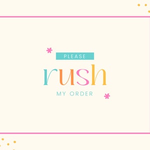Rush My Order