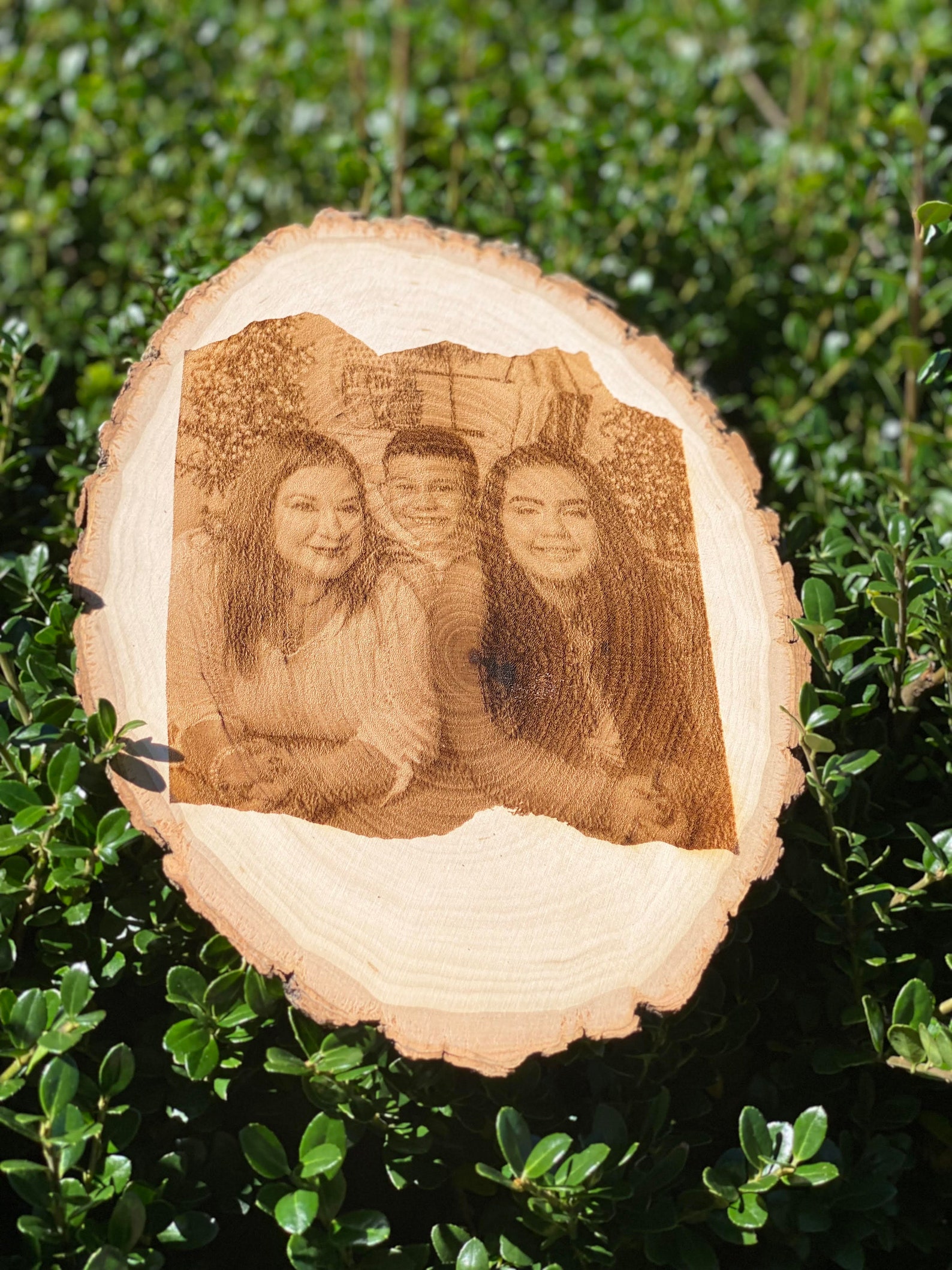 Basswood Photo Engraved Wood Sign Engraved Basswood Plaques Etsy