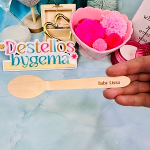 Personalized Wooden Spoons, Engraved