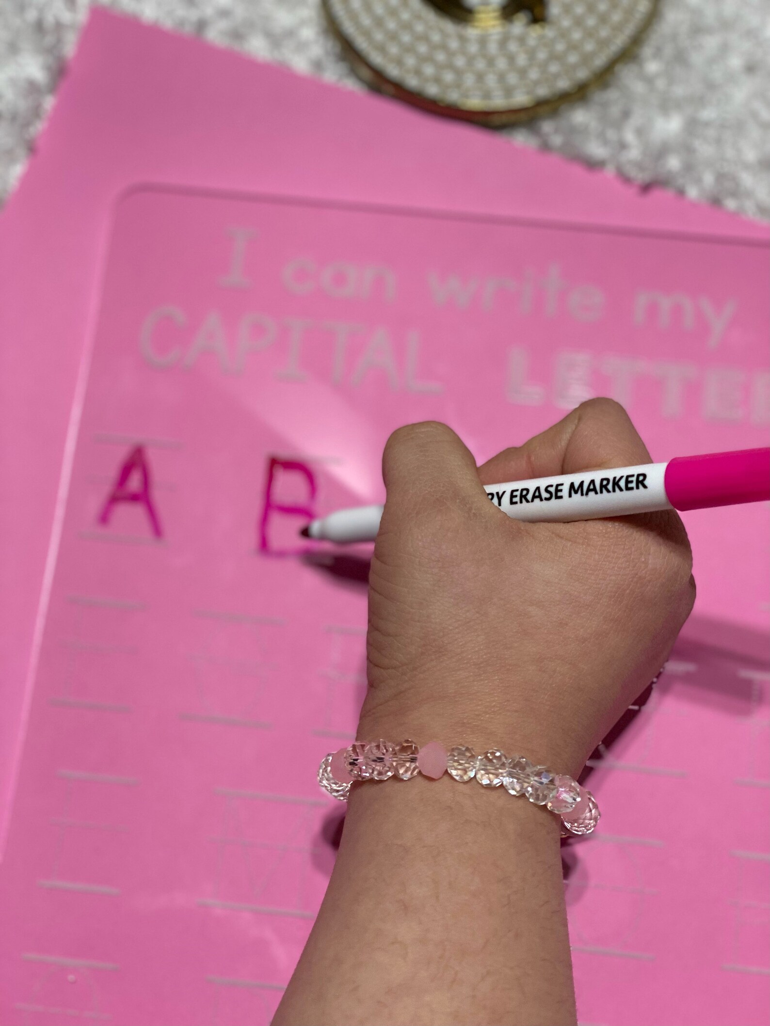 Clear Acrylic Tracing Boards Alphabet Tracing Board Reusable Etsy