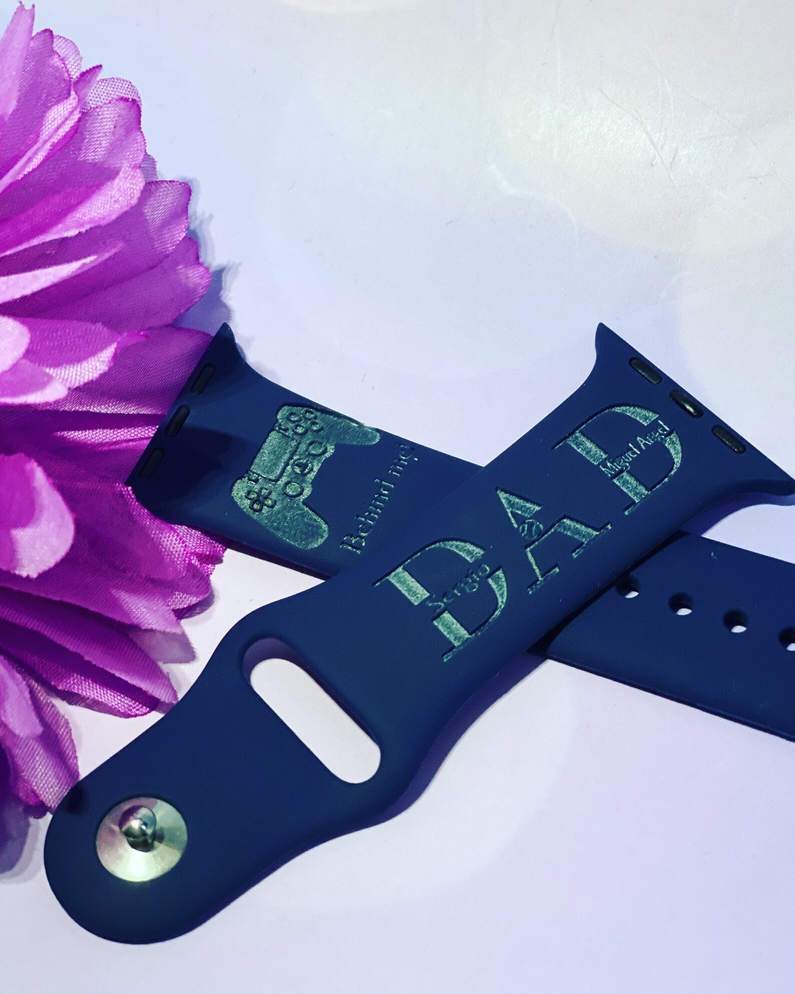 Personalized Watch Band Engraved Watch Band Laser Engraved Etsy