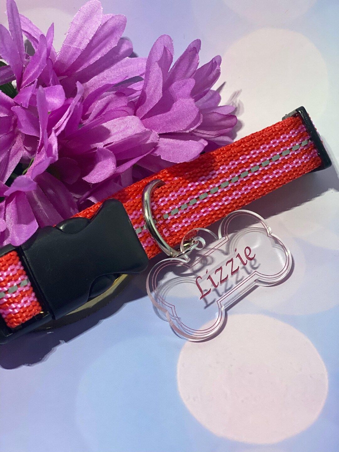 Acrylic Dog Tag Personalized Acrylic Pet Tags Custom Dog Etsy