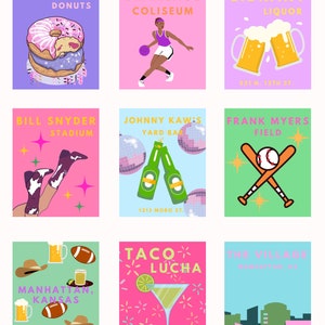 College Preppy Prints: Kansas State