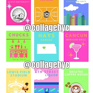College Preppy Prints: Hays, KS