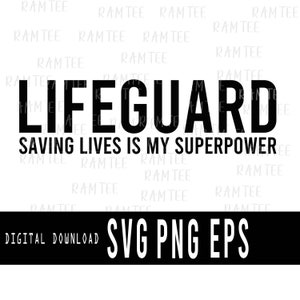 Lifeguard SVG, Funny Lifeguard PNG , Lifeguard Vibes, Summer Beach Svg, Red Cross Svg, Pool Guard Svg,  Digital Download