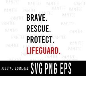 Lifeguard SVG, Cool Lifeguard PNG , Lifeguard Clipart, Positive Svg, Summer Beach Png Svg, Red Cross Svg, Pool Guard Svg,  Digital Download