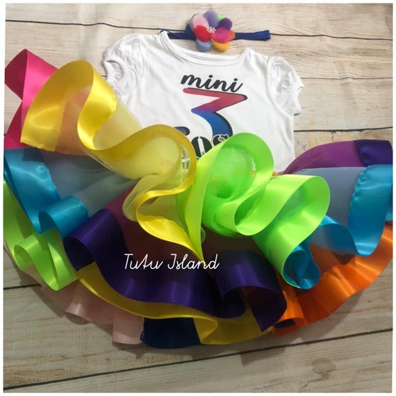 Birthday Tutu Outfit Mini Boss - Main Image