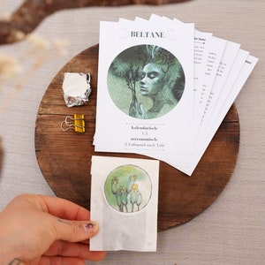 BELTANE keltisches Jahreskreis Set 1.5., Anleitung und Räuchermischung