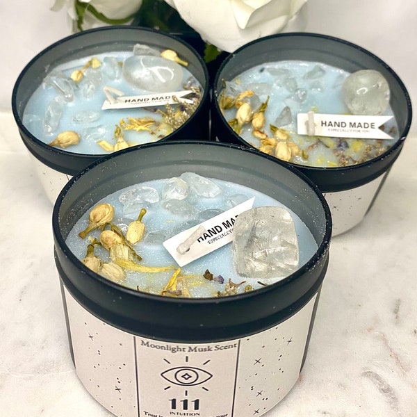 Crystal Candles Etsy Australia