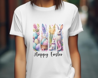 Easter PNG, Brushstroke Easter Png, Bunnies Png, Easter Egg Png, Easter basket Png 7 different images available. 2 free mockups included